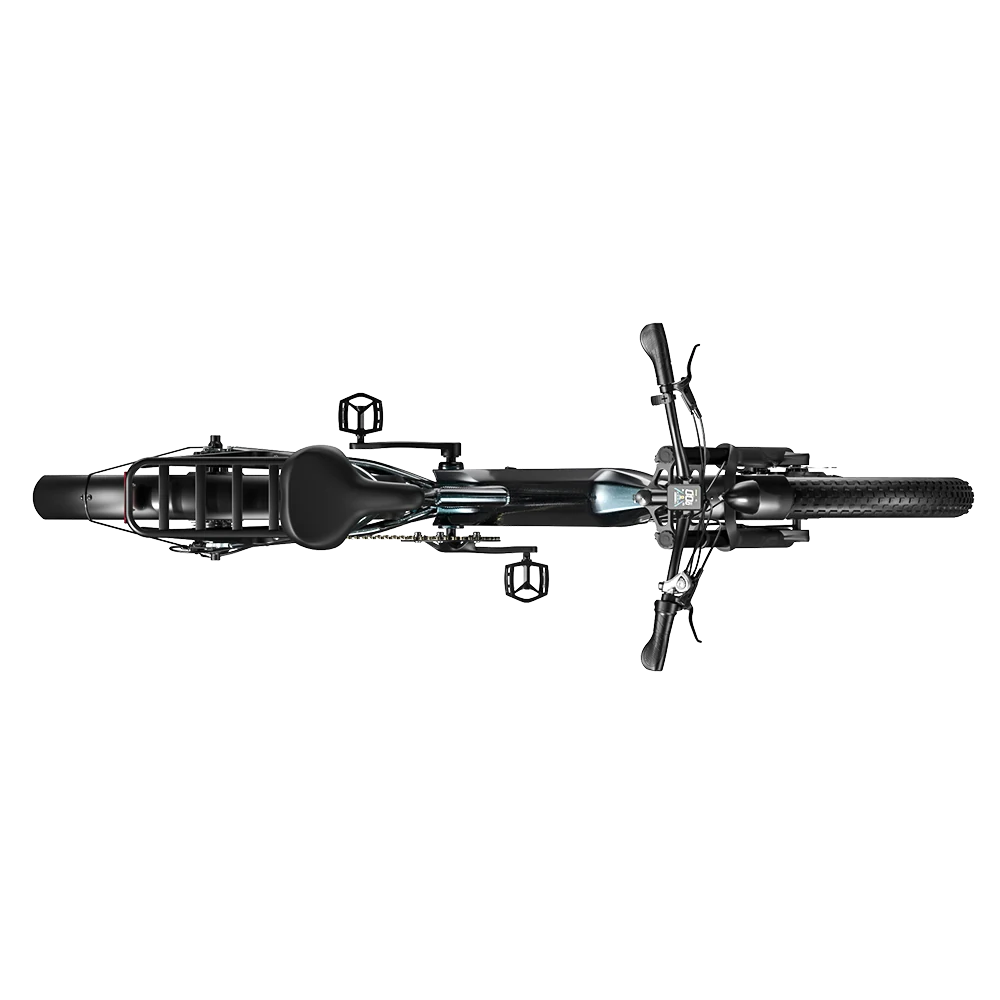 Top-down view of the Shengmilo S700 PRO electric bike.