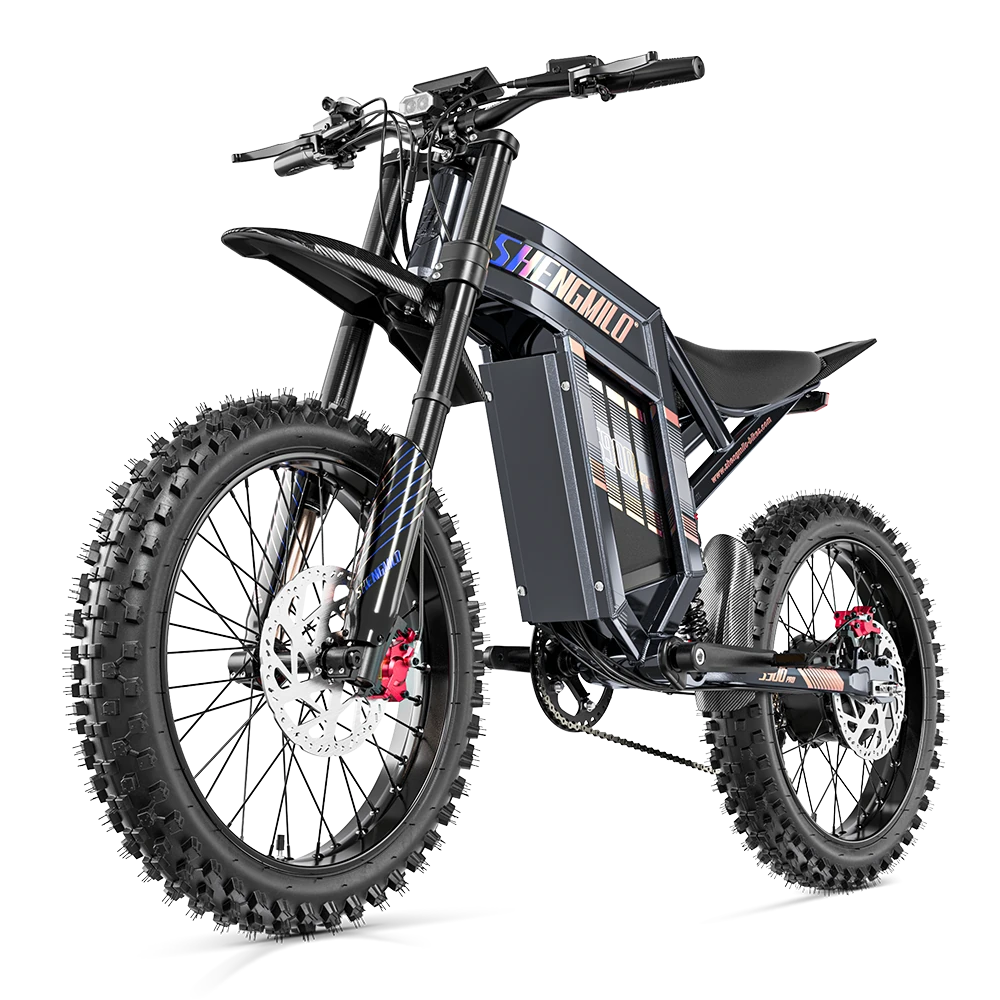 Shengmilo S900 Pro electric bike, front three-quarter view