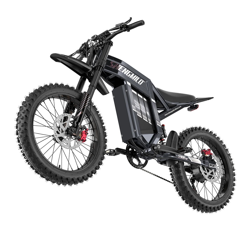 Shengmilo S900 Pro electric bike, front three-quarter view
