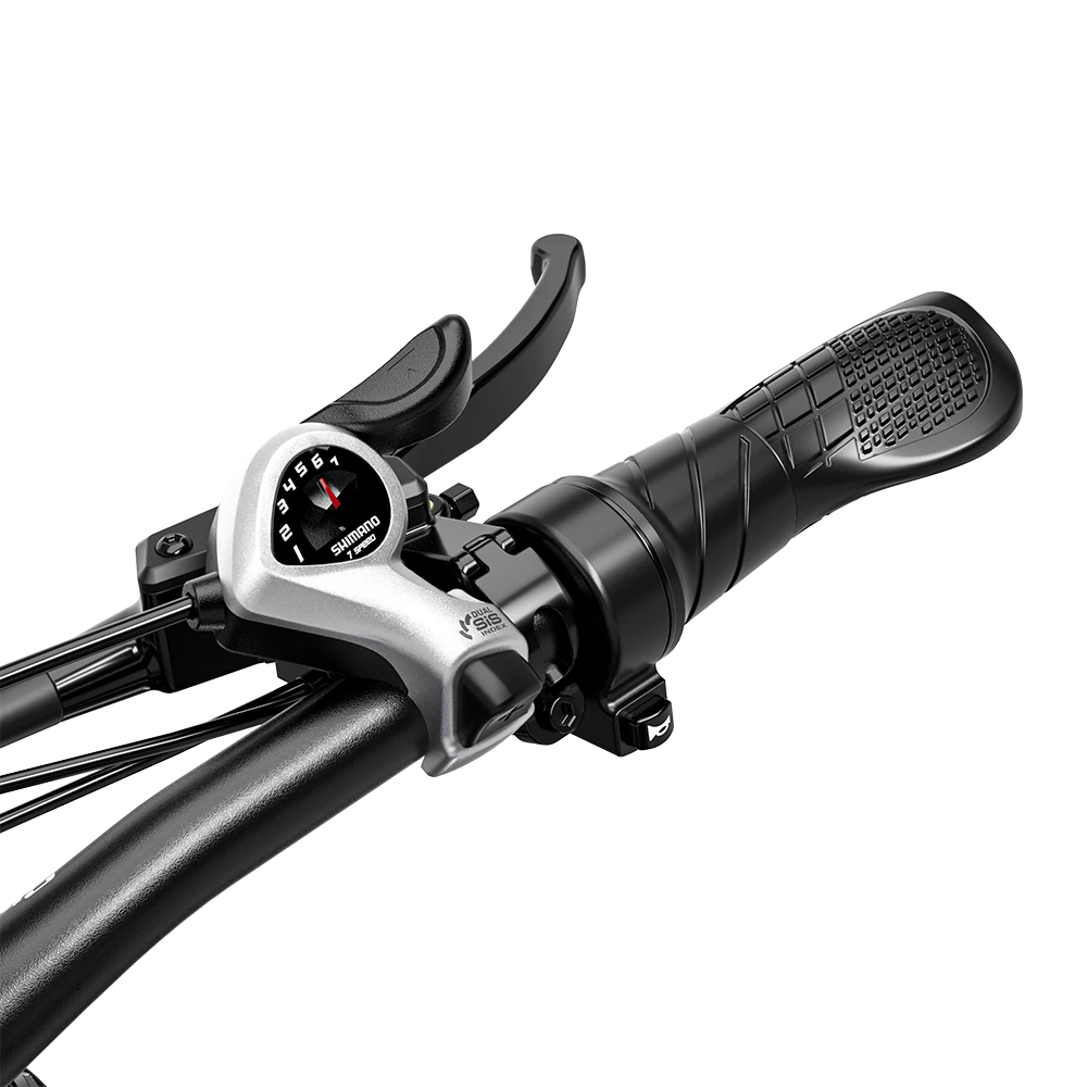 Handlebar grip and throttle on Shengmilo S900 Pro electric bike