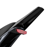 Rear light and seat detail on Shengmilo S900 Pro electric bike