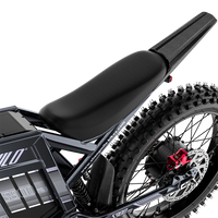 Seat detail on Shengmilo S900 Pro electric bike