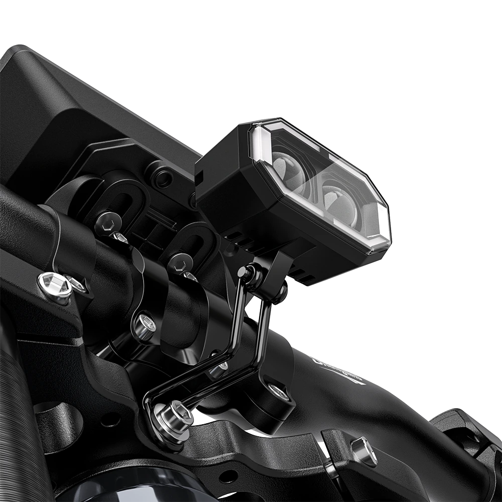 Headlight detail on Shengmilo S900 Pro electric bike